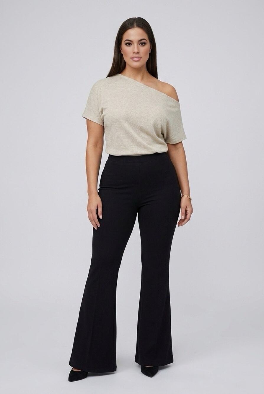 Flare Leg Pants Leggings Size Large or X-Large Stretch Yoga Pant